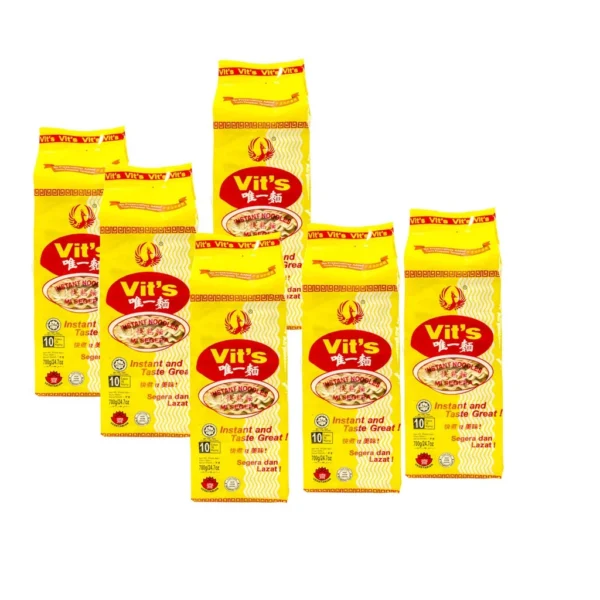 Carton Vit's Instant Noodles Economy Pack 700g x 6 Packs Per Carton